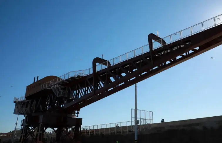 Grua no Porto de Leixões