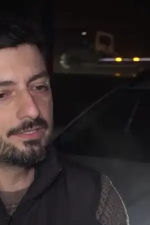  No dia em que Kristin passou por Leiria, Anderson enfrentou o vento forte em direção a casa