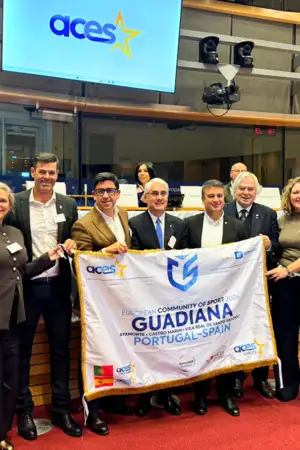 Eurocidade do Guadiana premiada como Comunidade do Desporto 2026
