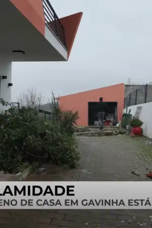 Casa em Alenquer corre o risco de abater