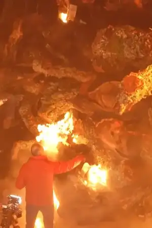 Queima do "maior Madeiro do país" uniu gerações em Penamacor