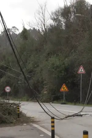 Sem luz, sem água, sem acessos: como a população viveu a segunda noite após a tempestade nas aldeias isoladas de Pombal