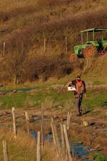 Trabalhadores agrícolas no campo
