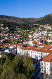 Imagem aérea de Arouca