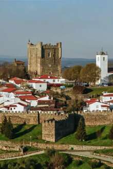 Vista sobre a cidade de Bragança