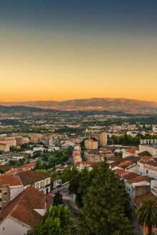 Imagem de uma parte da cidade da Covilhã