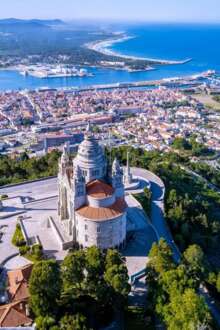 vista aérea de Viana do Castelo