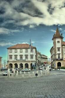 Praça da cidade da Covilhã
