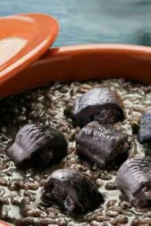 Panela de arroz de lampreia