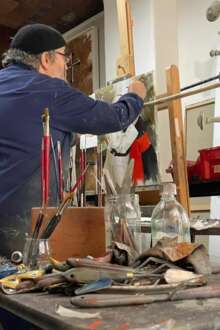 O quadro de Marcelo que surpreendeu o Presidente antes do retrato de Vhils. A história de uma obra pouco oficial