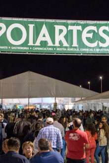 entrada da feira 