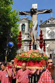 A procissão do Senhor de Matosinhos.