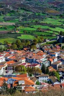 Vista de uma paisagem transmontana
