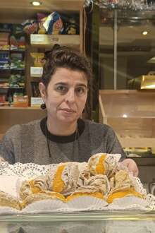 Sandra Almeida é proprietária da Cristal 98 e foi responsável pela origem do bolo Dom Sancho