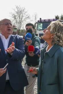 "Em Coimbra não volta a fazer isto". Tensão entre Ana Abrunhosa e ministro da Agricultura marca visita a Coimbra