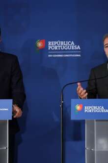 Luís Montenegro e Pedro Duarte