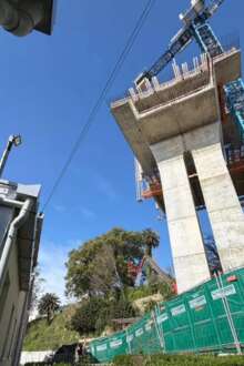 Construção da nova ponte do Porto,a Ferreirinha