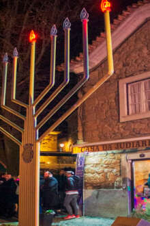 Tradição judaica milenar celebrada em comunidade no coração de Belmonte