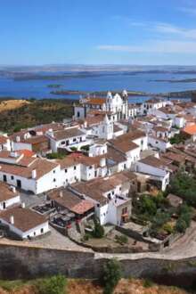 Vista aérea de Reguengos de Monsaraz