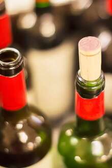 Garrafas de vinho