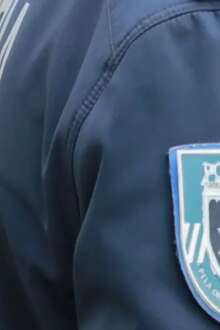 Na imagem, distintivo da PSP.