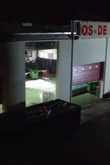 Quartel dos Bombeiros de Leiria quase desapareceu com o mau tempo: "Deu uma sensação de morte"