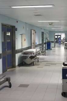 Corredor interno de uma ULS