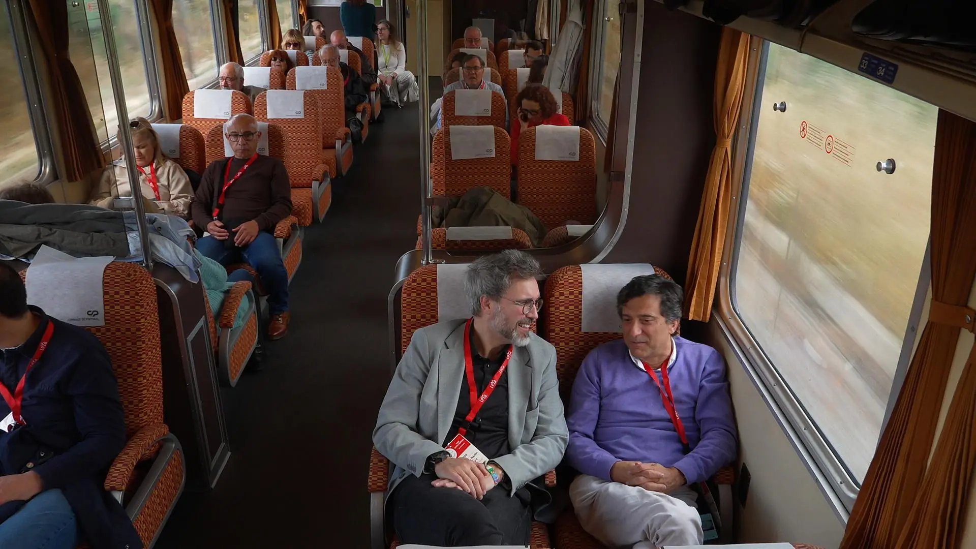 Escritores e leitores viajaram juntos em carruagens históricas entre Lisboa e Évora. 